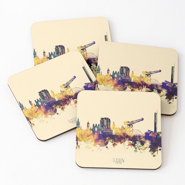 Item preview, glasgow skyline designed and sold by BekimART2.