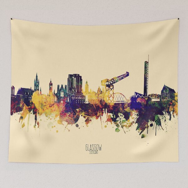 Artikelvorschau, Glasgow Skyline entworfen und verkauft von BekimART2.