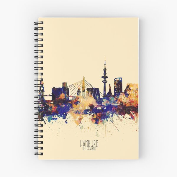 Item preview, hamburg skyline designed and sold by BekimART2.
