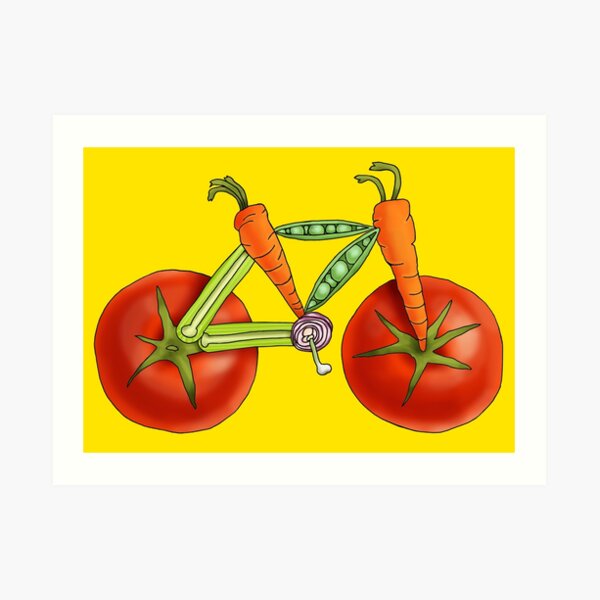 Vegetabike Art Print