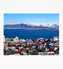 Reykjavik, Iceland Photographic Print