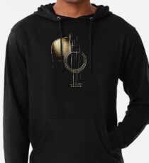 Sudadera con capucha ligera Guitarra acústica Lite (ver descripción)