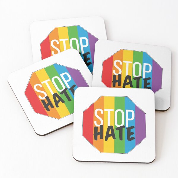 Item preview, Stop hate! designed and sold by Mandy-Kuijper.