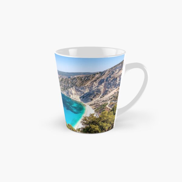Myrtos Beach, Kefalonia, Greece Tall Mug
