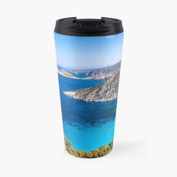Myrtos Beach, Kefalonia, Greece Travel Mug