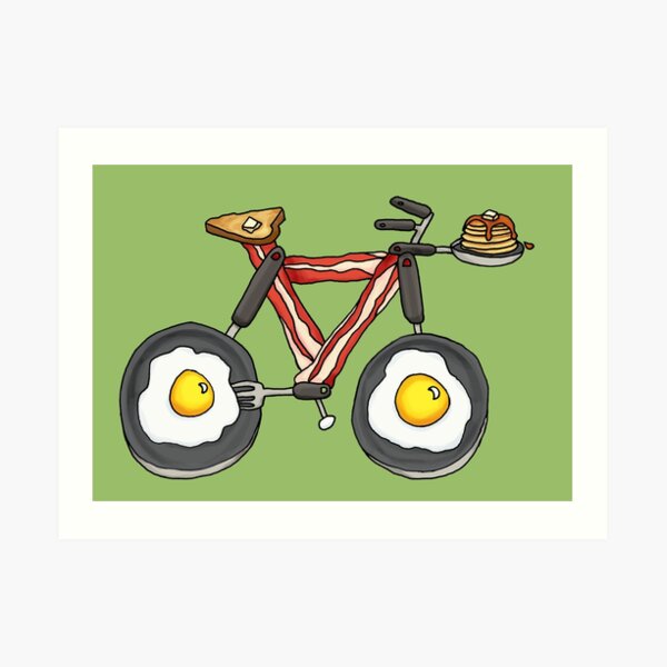 Frycycle Art Print