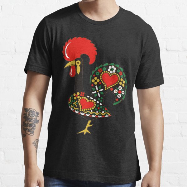 Aperçu de l'œuvre Conception de coq portugais Galo de Barcelos de Portugal créée et vendue par MerchLovers.