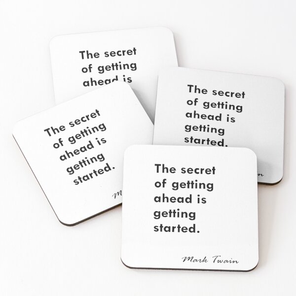 Item preview, Mark Twain Quote designed and sold by El-Farouk.