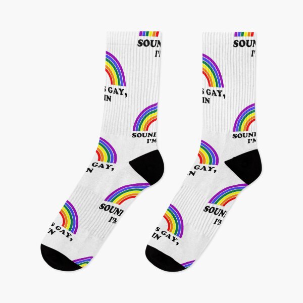 Item preview, LGBT Straight Ally Pride |  Sounds Gay Im In Rainbow designed and sold by MagicBoutique.