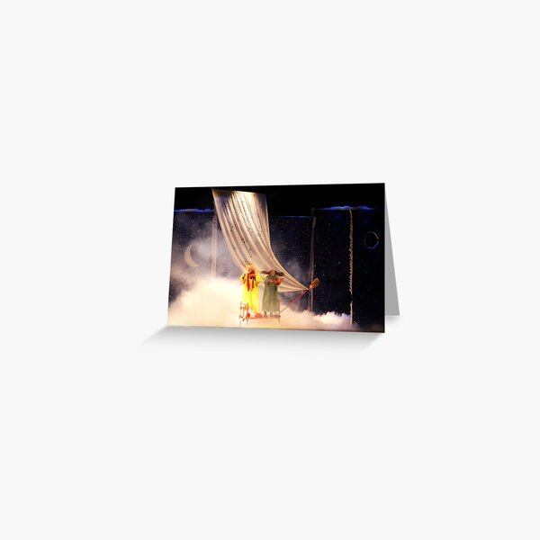 Slava Polunin's Snowsnow in Rostov Greeting Card