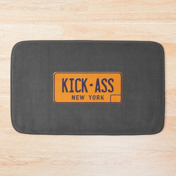 Item preview, Kick-Ass New York License Plate designed and sold by BalticRoyalty.