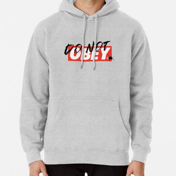 Obey box outlet logo hoodie