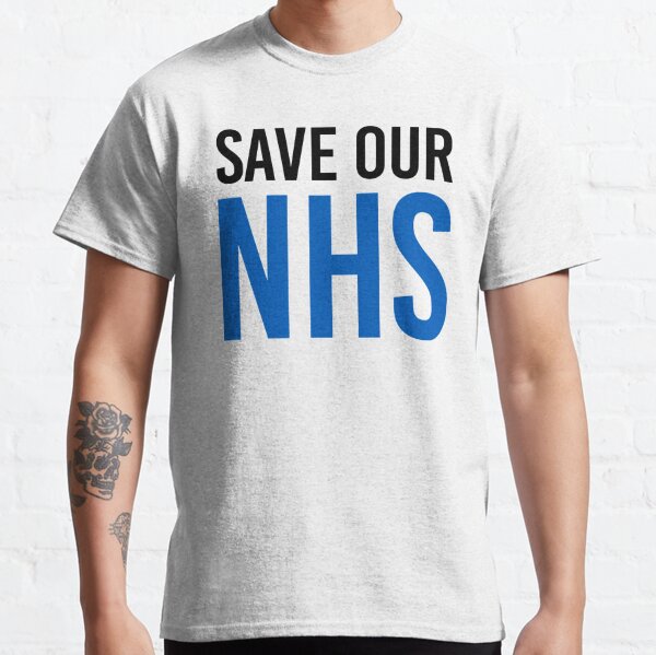 in the style nhs t shirt