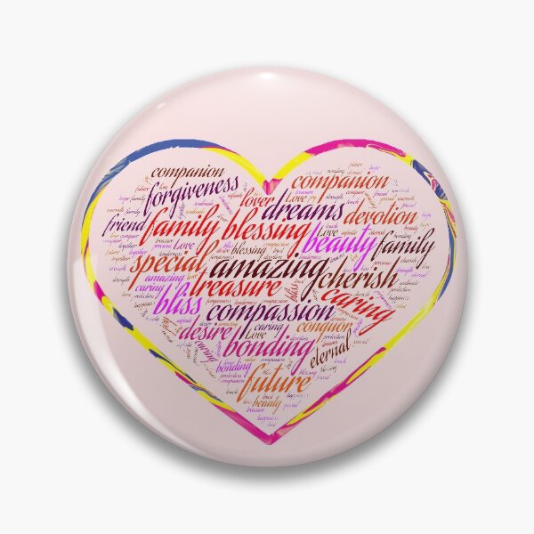 Item preview, Loveheart Word Cloud designed and sold by Candi-Designs.