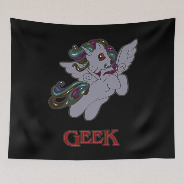Item preview, Geek Pony - Upside Down designed and sold by nootrope.