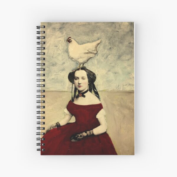 Queen Hen Spiral Notebook