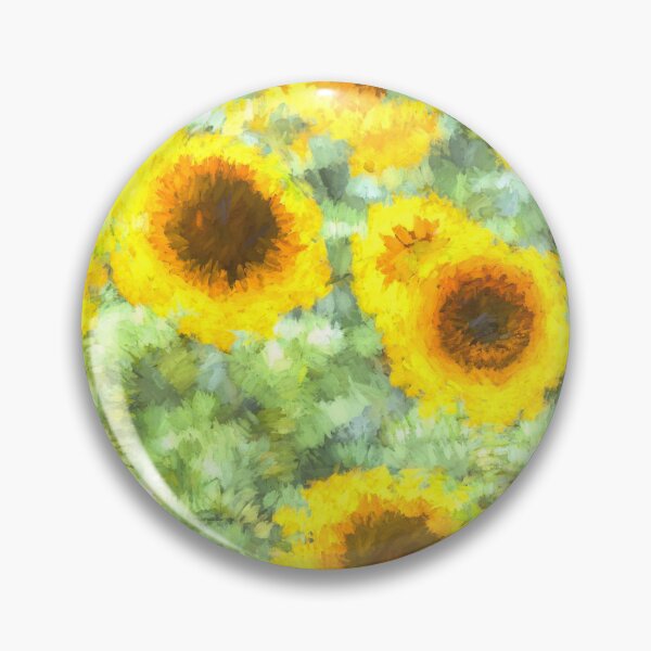 Item preview, Painterly Sunflowers designed and sold by Londonimages.