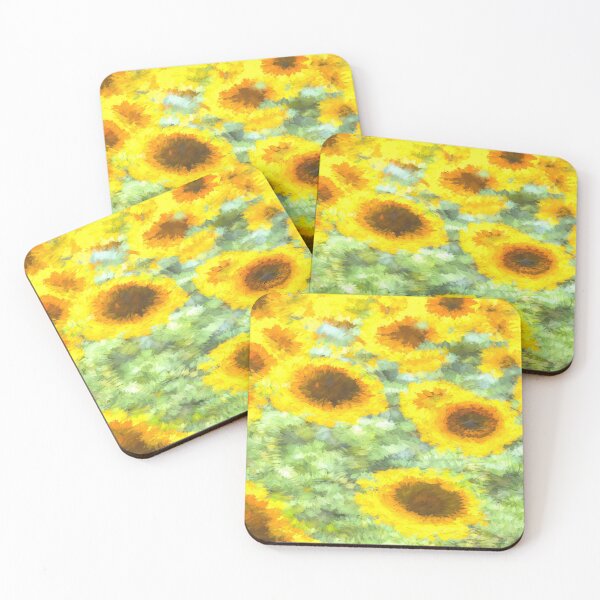 Item preview, Painterly Sunflowers designed and sold by Londonimages.