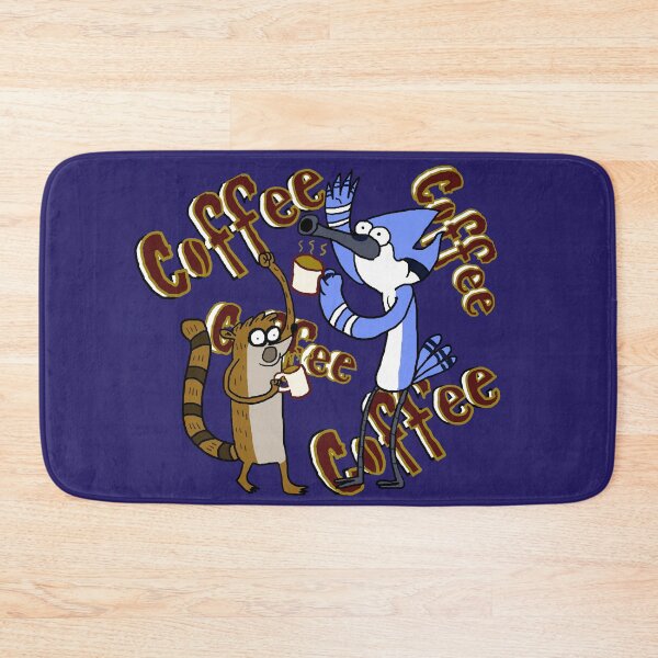 Item preview, Coffee Coffee/Mordecai and Rigby designed and sold by kestrada2906.