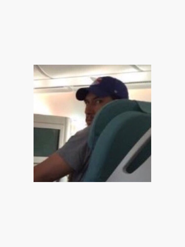 Imagen 3 de 3, Pegatina con la obra Adam Driver en el avión, diseñada y vendida por yatokamisama.
