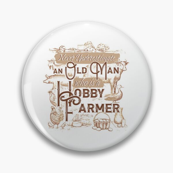 Item preview, Never Underestimate An Old Man Who Is A Hobby Farmer designed and sold by AscendMerch.