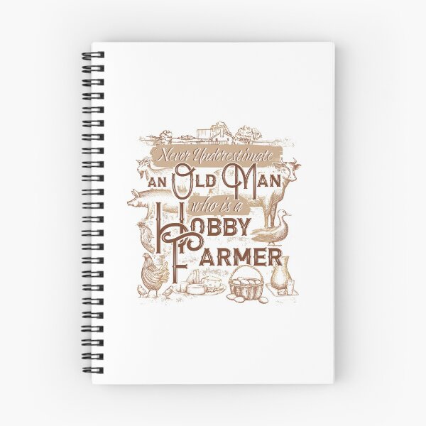 Item preview, Never Underestimate An Old Man Who Is A Hobby Farmer designed and sold by AscendMerch.