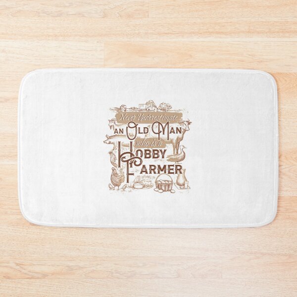 Item preview, Never Underestimate An Old Man Who Is A Hobby Farmer designed and sold by AscendMerch.