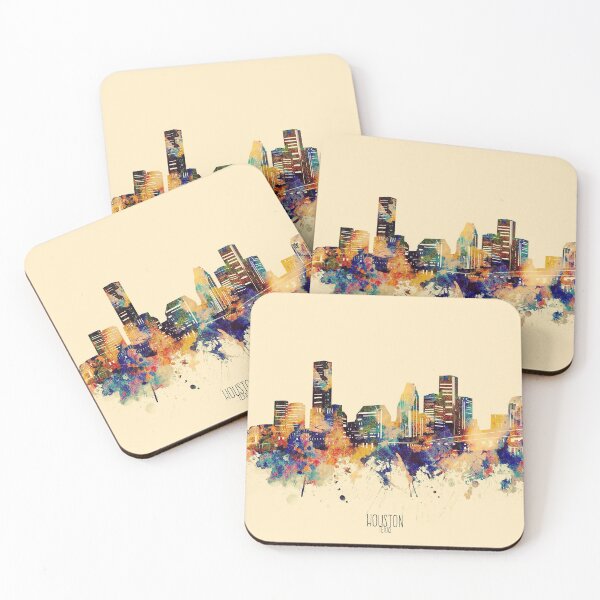 Item preview, houston skyline designed and sold by BekimART2.