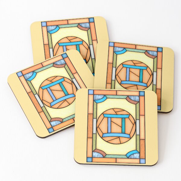 Item preview,  Vitral oblongo Géminis designed and sold by Lelibeth.