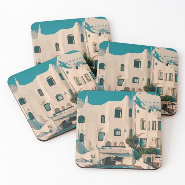 Item preview, White building architecture punta del este Uruguay designed and sold by agarciadezign.