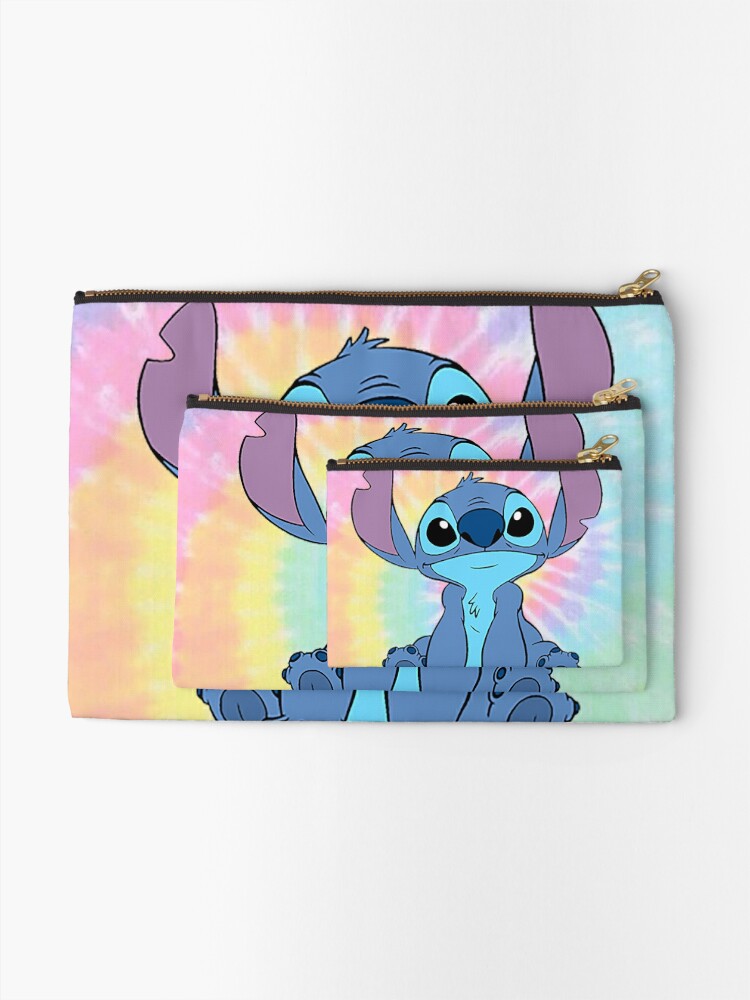 Alternate view of colorfull Stitch Zipper Pouch