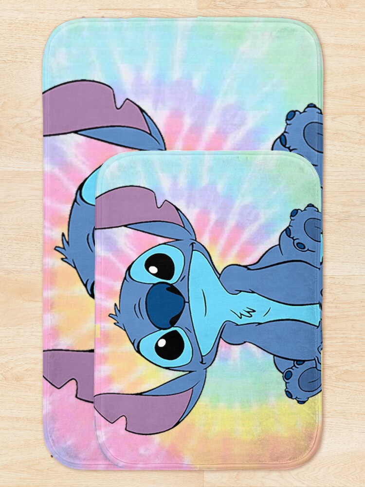 Alternate view of colorfull Stitch Bath Mat