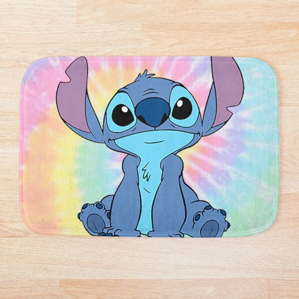 colorfull Stitch Bath Mat