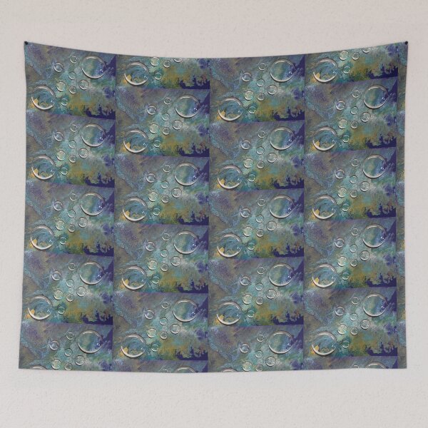 Item preview, Lava and Water painting designed and sold by MaggieMosleyArt.