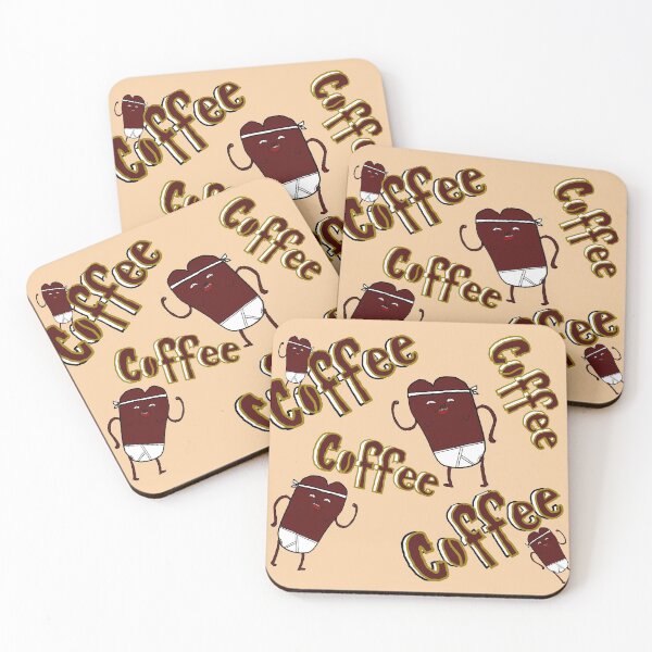 Item preview, Coffee Coffee Bean/Mordecai and Rigby designed and sold by kestrada2906.