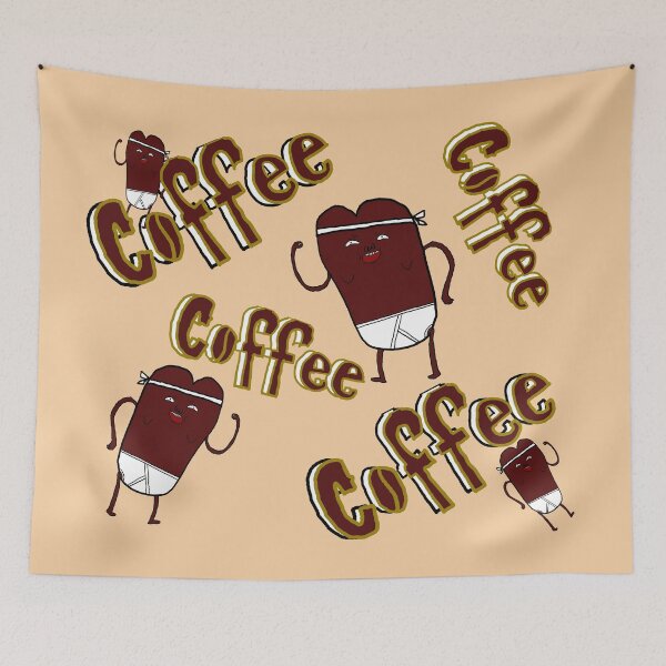 Item preview, Coffee Coffee Bean/Mordecai and Rigby designed and sold by kestrada2906.