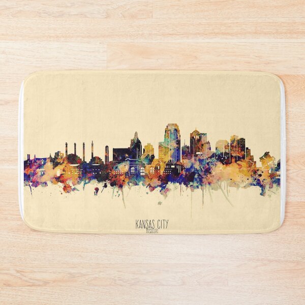 Item preview, kansas city skyline designed and sold by BekimART2.