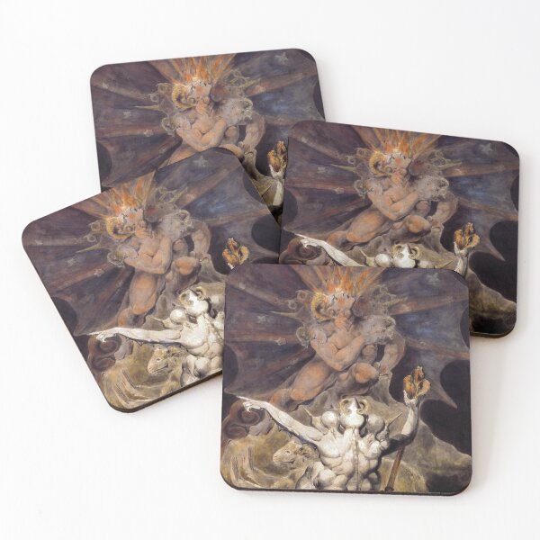 Item preview, The Number of the Beast is 666 by William Blake designed and sold by VikingRunes.