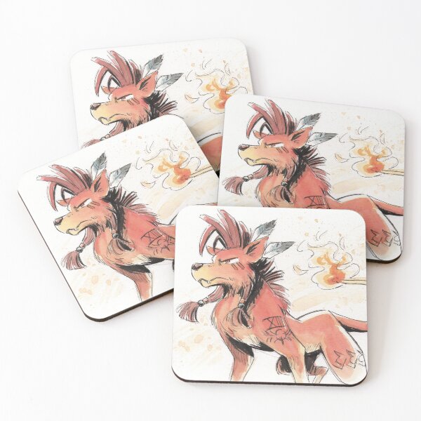 Item preview, Nanaki RedXIII final fantasy VII designed and sold by Libou.