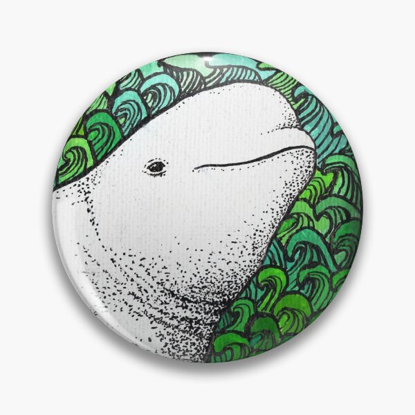 Item preview, Beluga whale in the ocean designed and sold by chloeyzoard.