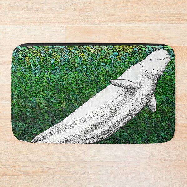 Item preview, Beluga whale in the ocean designed and sold by chloeyzoard.