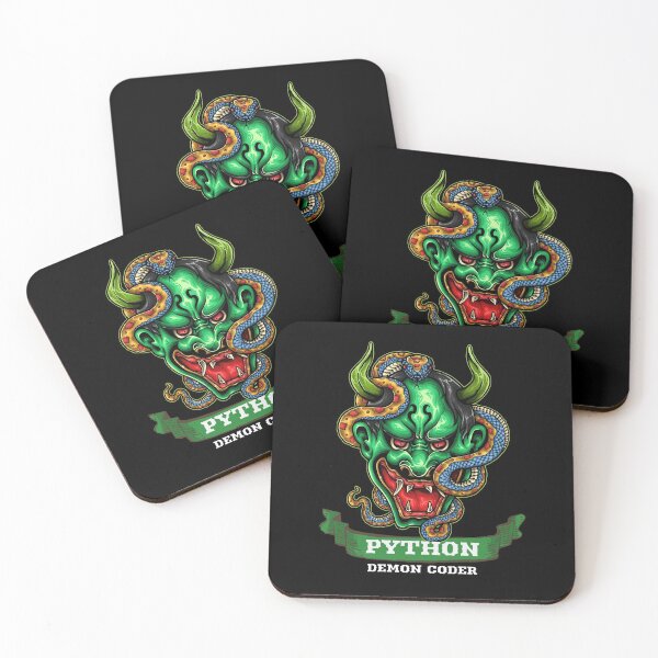 Item preview, Python Demon Coder designed and sold by clubtee.