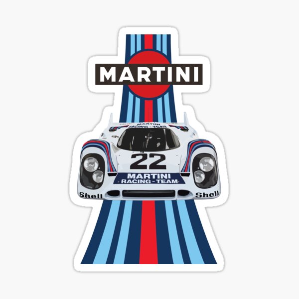 Item preview, Martini Racing Stripes - Porsch 917 1971 designed and sold by Speedbirddesign.