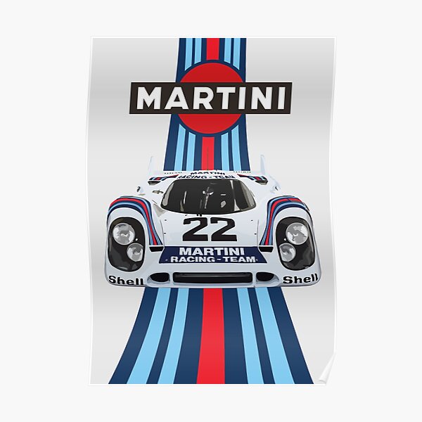 Porsche 1971 World Championship Vintage Race Poster