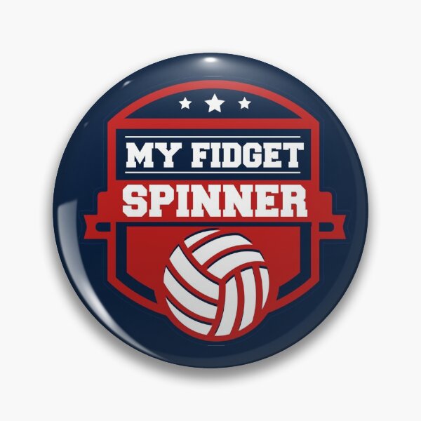 Item preview, My Fidget Spinner Volleyball designed and sold by groovezero.