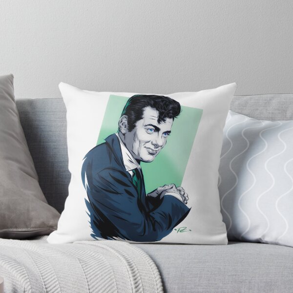 Item preview, Tony Curtis - An illustration by Paul Cemmick designed and sold by TIGERDAVER.