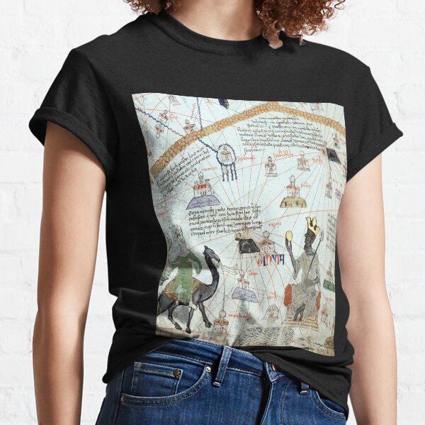 Mansa Musa from the Catalan Atlas Classic T-Shirt