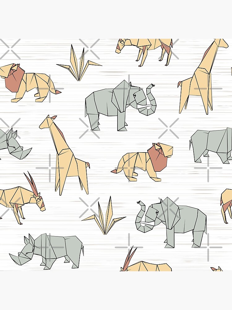 Origami Safari by nadyanadya