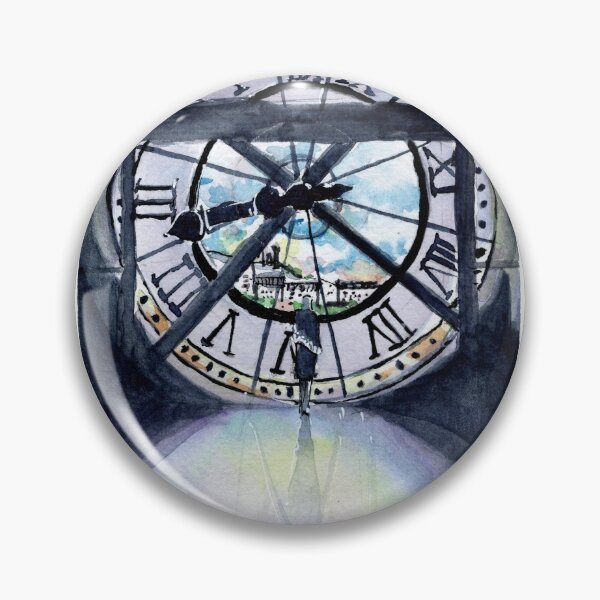 Item preview, Horloge Musee d'Orsay designed and sold by Eric M Roberts Art.