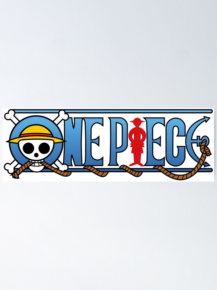 Onepiece Logo Poster By Reym17 Redbubble